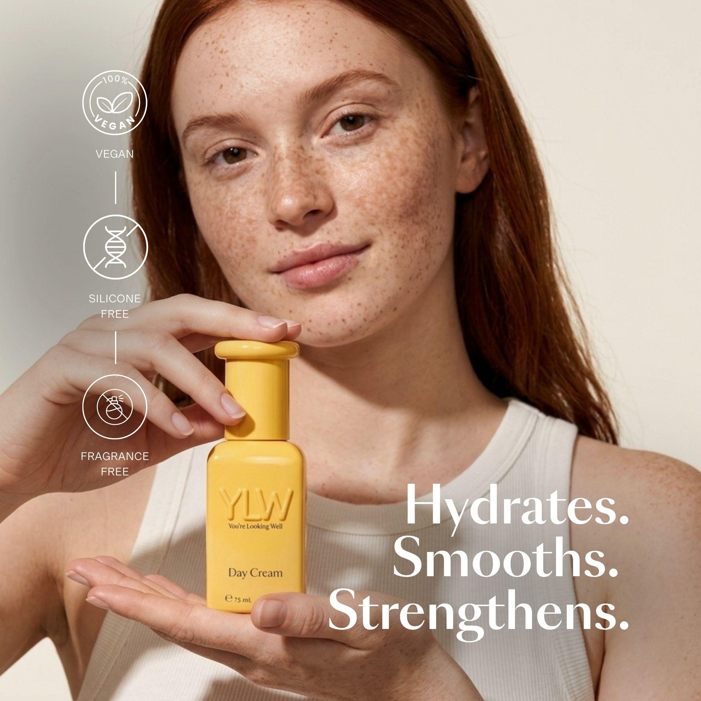 Ultimate Hydration Starter Kit Plus FREE Personalised Skin Analysis - Day & Night Cream Duo with Bio-Retinoid, Pre- & Postbiotics, Hyaluronic Acid and Vitamin C for Smoother, Stronger, More Radiant Skin